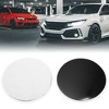 Unique Bargains Car Universal Wheel Center Hub Caps Emblem Badge Decal Sticker Black 4 Pcs - 2 of 4