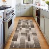 Area Rug Modern Geometric Patchwork , Indoor Rugs for Living Room, Bedroom, Throw Carpet Floor Decor for Entryway Dining Room Office Nursery - 2 of 4