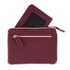 Buxton Women's Solid Color Vegan Leather Large ID Coin Case - 3 of 4