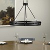Toltec Lighting Belmont 8 - Light Chandelier in  Matte Black - 3 of 3