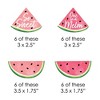 Big Dot of Happiness Sweet Watermelon - Paper Straw Decor - Fruit Party Striped Decorative Straws - Set of 24 - 2 of 4