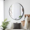 GlasFlength Decorative Wall Mirrors Room Wall Decor Modern Vanity Mirror Wall Mirror For Bathroom, Living Room, Black, 36"*36"*1.2" - 2 of 4