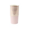 Meri Meri Dusky Pink Tumbler Cups (Pack of 8) - 2 of 4