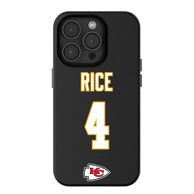 Keyscaper NFL Kansas City Chiefs Players Game Tactic MagSafe Compatible Cell Phone Case for Apple iPhone