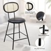 FURNIinspire Dining Chair, Counter Stools Set of 4, Bar Stools, Counter Barstools for Home, Black, 16.5"*15.6"*33" - 4 of 4