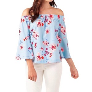 Women's Izzy Off Shoulder Top - mudpie - 1 of 2