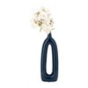 Sagebrook Home Ceramic Vase - Contemporary Abstract Cut-Out Vase Narrow - 4 of 4