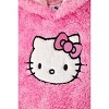 Hello Kitty Little/Big Girls’ 2-Piece High-Pile Fleece Hooded Sweatshirt & Leggings Set - 4 of 4
