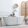 WOWOW Single Handle Freestanding Tub Faucet with Hand Shower in Oil Rubbed Bronze - 4 of 4