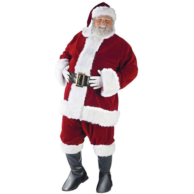 Santa Suit Ultra Plus Size Costume, 1 of 2