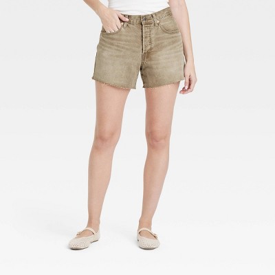 Women's Mid-Rise 90's Baggy Denim Shorts - Universal Thread™