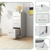 Anybear 4 Drawer File Cabinet with Lock, White - 4 of 4