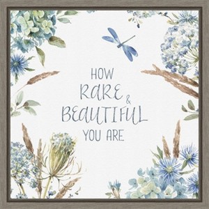 Amanti Art Bohemian Blue 10A by Lisa Audit Canvas Wall Art Print Framed 16 x 16-in. - 1 of 4