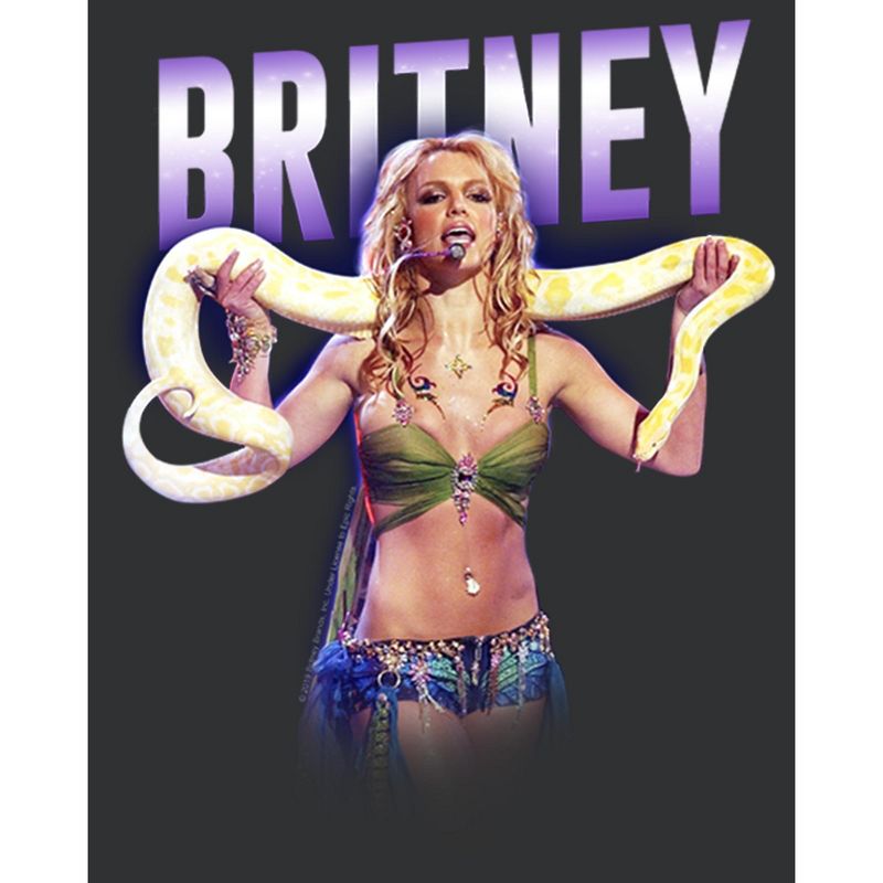 Women's Britney Spears Slave 4 U Python Racerback Tank Top, 2 of 5