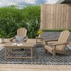 WestinTrends  4-Piece Outdoor Paio Adirondack Conversation Set - 2 of 4