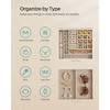 Accessory Organizer 2-Layer Jewelry Box Modern Jewelry Organizer - 4 of 4