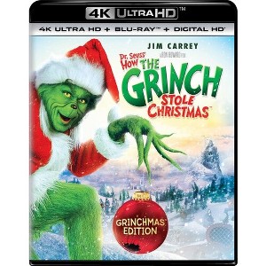 Dr. Seuss' How the Grinch Stole Christmas (Grinchmas Edition) (4K/UHD)(2000) - 1 of 1