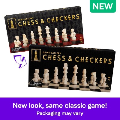 Детские игрушки Game Gallery Chess & Checkers Set, Style May Vary — фото 4