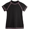 City Threads USA-Made Girls UPF 50+ Short Sleeve Rashguard - 2 of 4