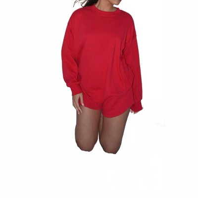 Women's French Terry Pullover - RAE MODE