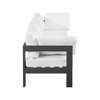 Meridian Furniture,Nizuc Water Resistant Fabric Outdoor Patio Modular Sofa - 3 of 4