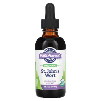 Oregon's Wild Harvest Organic St. John's Wort, 2 fl oz (59 ml) (1,000 mg per Serving)