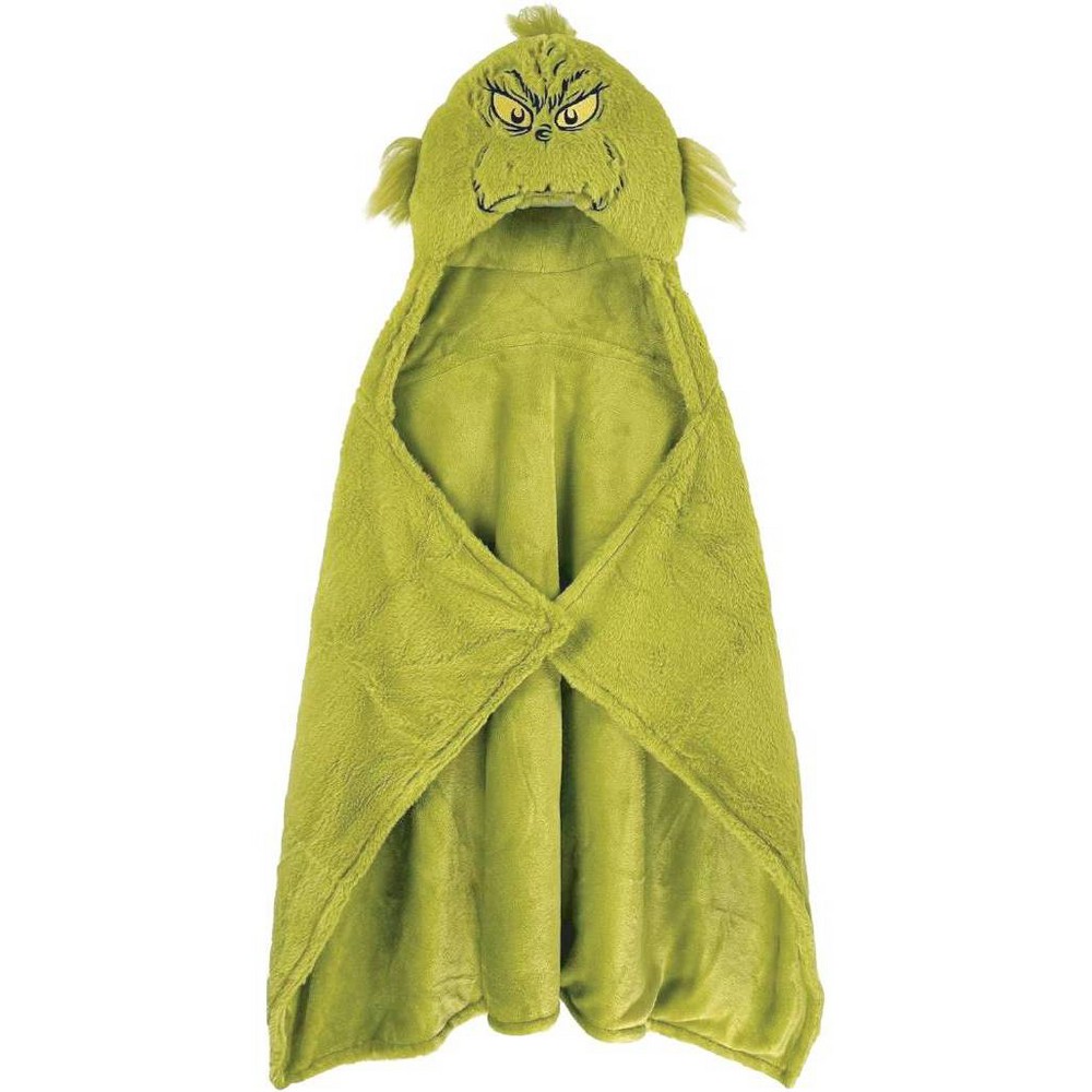 The Grinch Christmas Kids' Hooded Blanket