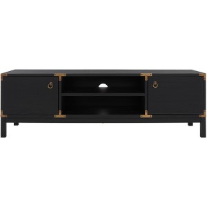 Galio 2 Door 2 Shelf Media Stand - Safavieh - 1 of 4