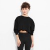 Women's Bubble Hem Sweatshirt - Wild Fable™ - 2 of 3