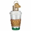 Old World Christmas 2.0 Inch Mini Coffee To Go Ornament Cup Wrap Drink Tree Ornaments - 2 of 3