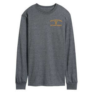 Men's - Yellowstone - Yellowstone Y Dutton Ranch Logo Long Sleeve Graphic T-Shirt - 1 of 4