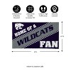 Evergreen Home of a Fan Kansas State University 28" x 16" Woven PVC Indoor Outdoor Doormat - 2 of 4