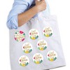 Big Dot of Happiness Last Luau - 3 inch Tropical Bachelorette Party and Bridal Shower Badge - Pinback Buttons - Set of 8 - 2 of 4