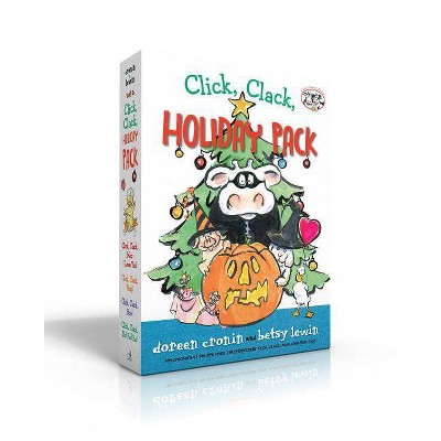  Click, Clack, Holiday Pack - (Click Clack Book) by  Doreen Cronin (Hardcover) 