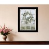 HomeRoots Spring Farm View Black Framed Print Wall Art - 2 of 4