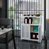 KTMBDW Bamboo Bathroom Storage Cabinet with 2 Doors, Bathroom Floor Freestanding Cabinets Organizer for Living Room, Kitchen, Entryway - 3 of 4