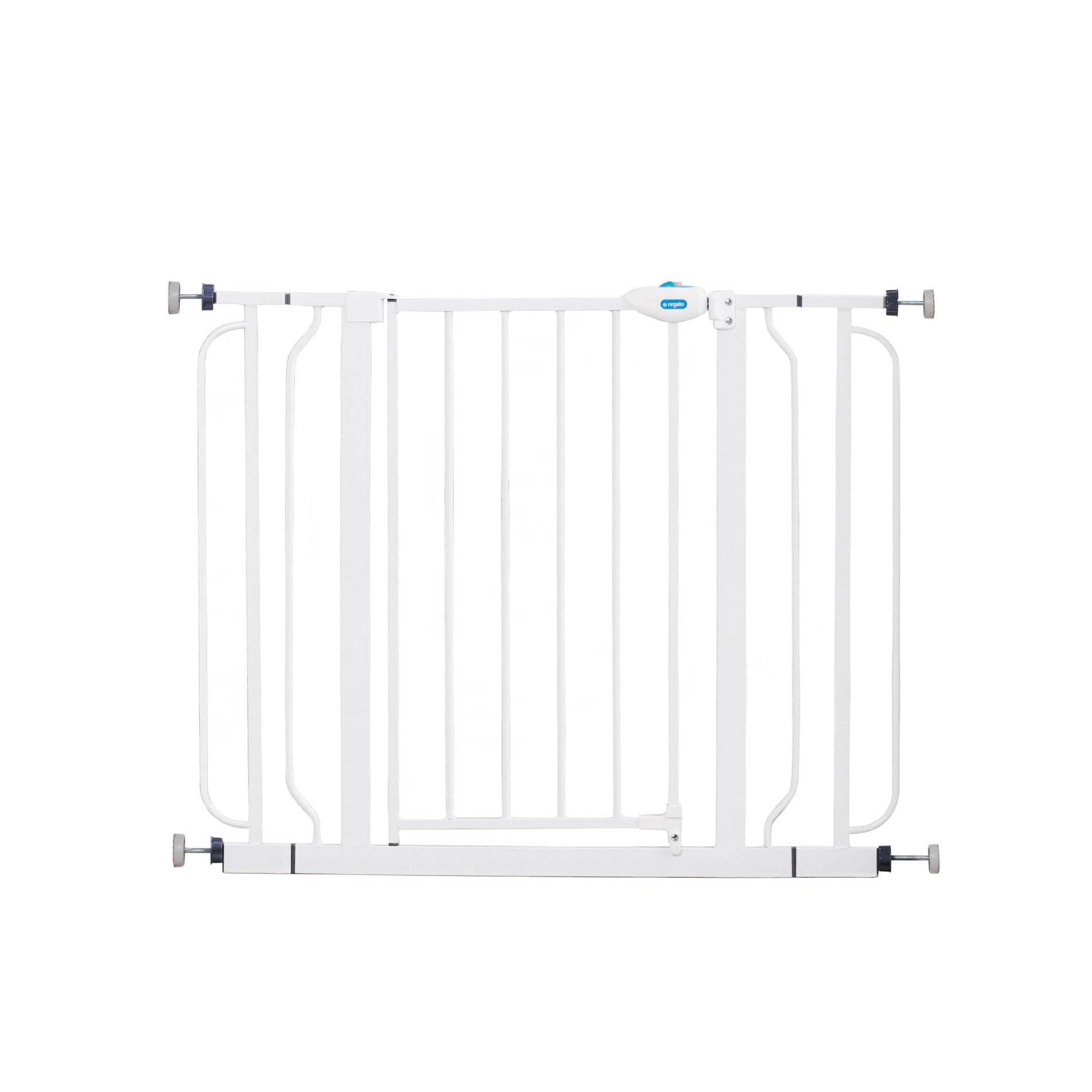 Regalo Wall Safe Extra Wide Walk Through Safety Gate
