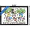 Trends International Hello Kitty and Friends: 24 Nature - Group Framed Wall Poster Prints - 3 of 4