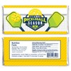 Big Dot of Happiness Let’s Rally - Pickleball - Candy Bar Wrapper Birthday or Retirement Party Favors - Set of 24 - 2 of 4