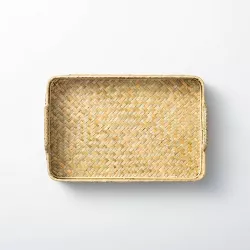 8" x 12" Natural Woven Grass Tray - Hearth & Hand™ with Magnolia