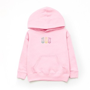 The Juniper Shop Embroidered Easter Bunny Outline Youth Hoodie - 1 of 4