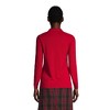 Lands' End School Uniform Women's Long Sleeve Feminine Fit Mesh Polo Shirt - 2 of 4