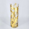 Slickblue Glass Cylinder Vase, Hand-Finished Display Piece, Slim Modern Style, Centerpiece Décor, Color and Size Options - 3 of 4