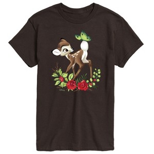 Men's - Disney - Christmas Botanical Butterfly Short Sleeve Graphic T-Shirt - 1 of 4