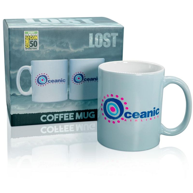 Surreal Entertainment LOST Oceanic Airlines 12oz Ceramic Coffee Mug, 2 of 7