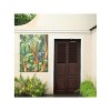 Cottage Garden West of The Wind Hidden Paradise Green, Red 30 x 40 Inch Waterproof Gallery Wrapped Canvas, Outdoor Garden, Yard, Patio All Weather - 2 of 2