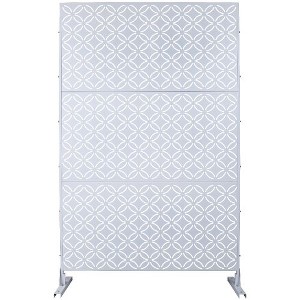 PAGED 76" H×48" W Patio Privacy Screen, Fence Privacy Screen, Outdoor Privacy Screen Freestanding Balcony Privacy Screen for Lawn Garden Deck - 1 of 4