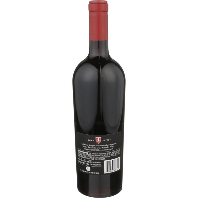 Roth Cabernet Sauvignon Red Wine - 750ml Bottle, 3 of 4