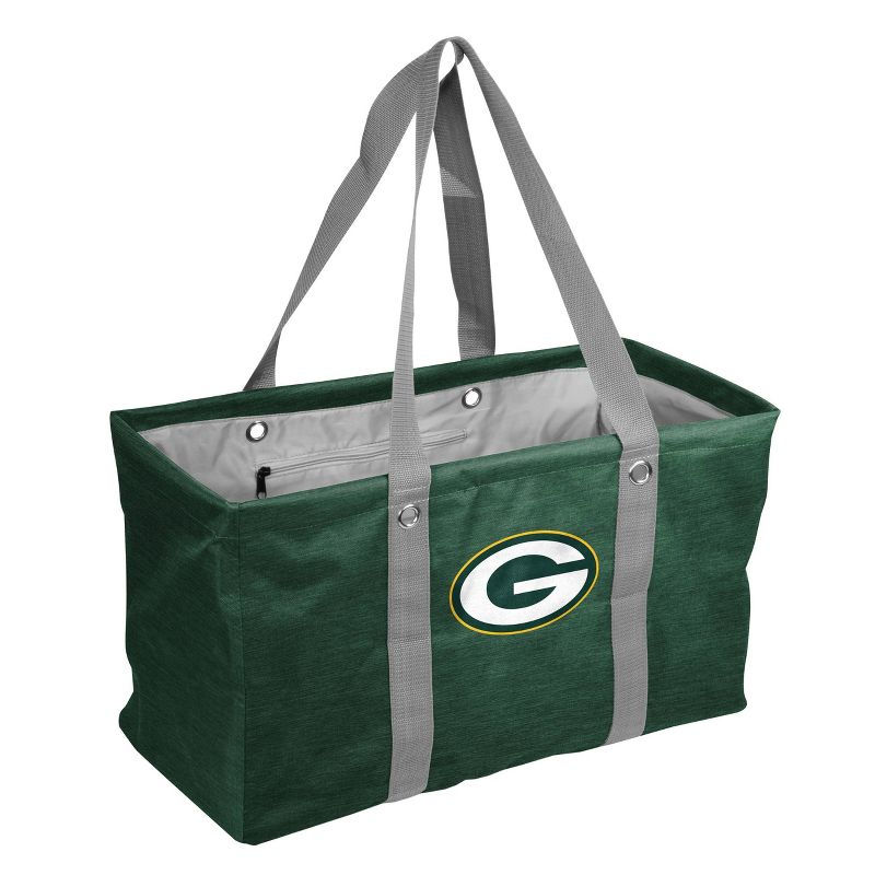 NFL Green Bay Packers Convertible Crosshatch Picnic Caddy, 1 of 2