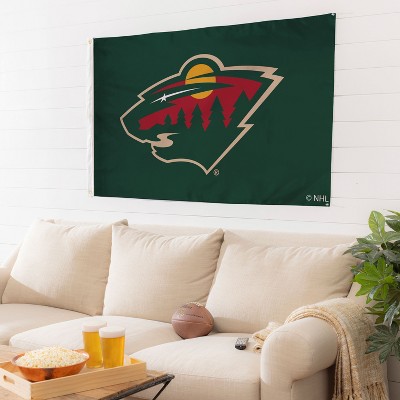 Evergreen Minnesota Wild 3' x 5' Indoor Outdoor Flag for Home Apartment Dorm Rooms